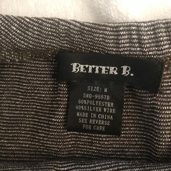 Bronze metallic dress cutout cap sleeves - Picture 5 of 6